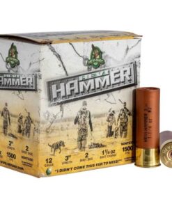 Buy New!Hevi-Shot Hevi-Hammer Shotgun Shells – 20 Gauge – #2 – 25 Rounds