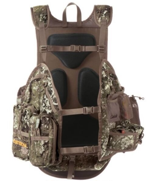 Buy New!Cabela’s Tactical Tat’r Pro Kickstand Turkey Vest for Men – TrueTimber Strata