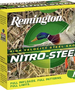 Remington Nitro-Steel High Velocity Ammunition 12 Gauge Non-Toxic Plated Steel Shot