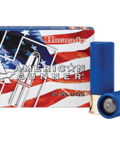 Hornady American Gunner Ammunition 12 Gauge 2-3/4" Reduced Recoil 1 oz Rifled Slug Box of 5