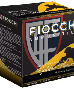 Fiocchi Golden Pheasant Ammunition 12 Gauge Nickel Plated Shot