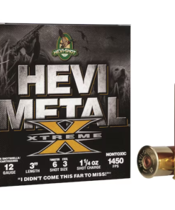 Hevi-Shot Hevi-Metal Xtreme Ammunition 12 Gauge 3" 1-1/4 oz Tungsten & Steel Non-Toxic Shot