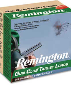 Remington Gun Club Target GC12L8 Ammunition 12 Gauge 2-3/4" 1-1/8 oz #8 Shot