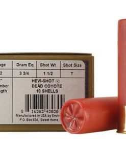 Hevi-Shot Dead Coyote Ammunition 12 Gauge Hevi-Shot Buckshot Non-Toxic