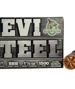 Hevi-Shot Hevi-Steel Waterfowl Ammunition 12 Gauge 3" 1-1/4 oz BBB Non-Toxic Shot