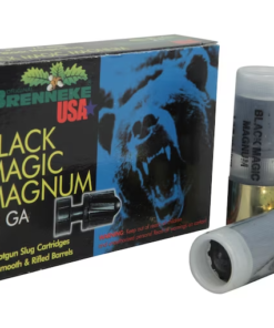 Brenneke USA Black Magic Magnum Ammunition 12 Gauge 3" 1-3/8 oz Lead Rifled Slug Box of 5