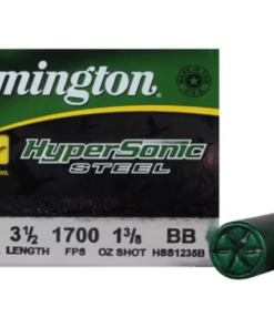 Remington HyperSonic Ammunition 12 Gauge 3-1/2" 1-3/8 oz BB Non-Toxic Steel Shot